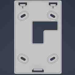 Replacement Wall Bracket for Aircon / Climate Controllers (108 × 70 mm)
