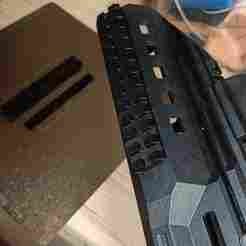 RIS bar for airsoft scorpion evo 3a1 replica.