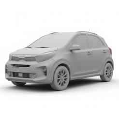 Single STL Kia Picanto X-Line - custom car, sci-fi car, lamborghini, concept car, toyota supra, race car, ferrari, audi 3D Model
