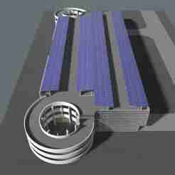 Solar garage parking building 25-14
