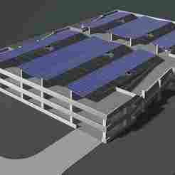 Solar parking garage building 25-18