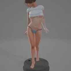 STANDING GIRL POSE