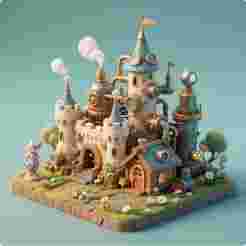 Steampunk castle