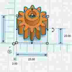 STHIL FSE 52 REINFORCED SMALL GEARBOX