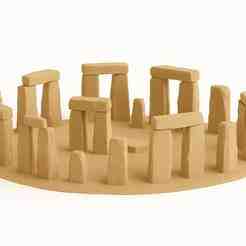 Stonehenge - 3D Model of the Prehistoric Megalithic Monument