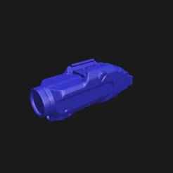 Streamlight TLR-10 Firearm Mounted Light - REAL SIZE 3D SCAN - HIGH QUALITY