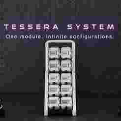 Tessera Desk Type B – Modular Desktop Rack for TB554 Boxes