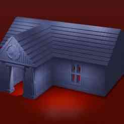 The Leaky Wolf Manor – 28mm Modular Fantasy Building for Tabletop Gaming