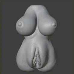 Tits and Vagina Masturbator 2