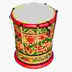 Traditional Colorful African Drum