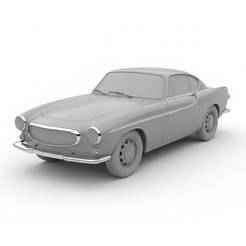 Volvo P1800 - car, vehicle, automobile, sports car, classic car, race car, toy car, RC car, 3D car model, sedan, SUV, pickup truck, convertible, hatchback, coupe, luxury car, supercar, electric car, 4x4, car toy, RCcar body / RC car shell, slot car, model