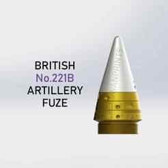 WW2 British No.221B Artillery Fuze