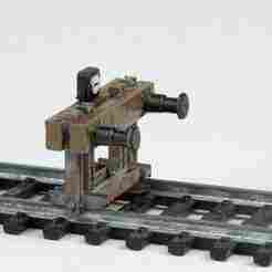 [ZM H0 scale] Buffer stop mod3 - (resin)