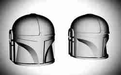 Mandalorian Helmet #2 Pen Topper