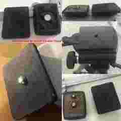 Pentax camera holder for Bogen enlarger to be used as copy stand