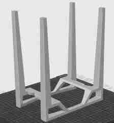 Qidi Box Spool Holder Extender (for smaller spools)