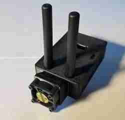 QRP transceiver microphone