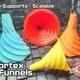Simple Funnel Vase Mode Printing (parametric Fusion model)