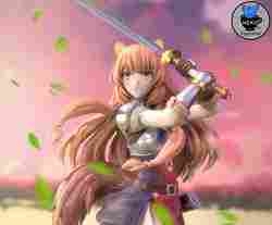 Raphtalia - 3D Baskı için Kalkan Kahramanı Anime Heykelciği
