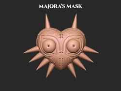 Majora'nın Maskesi 3D baskı modeli