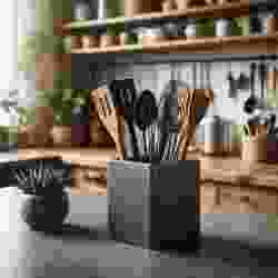 Minimalist Mutfak Eşyası Tutacağı