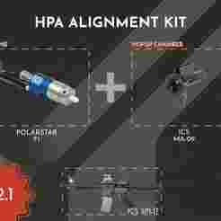 Alignment Clip v2.1 Hop-Up for M4 + ICS HPA MY-09 and PolarStar F1 Split Gearbox V2