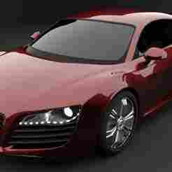Audi R8 - Colors - 3D Car Model