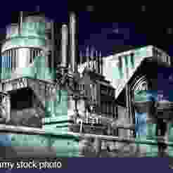 Axis chemical Joker factory diorama batman 1989 kit