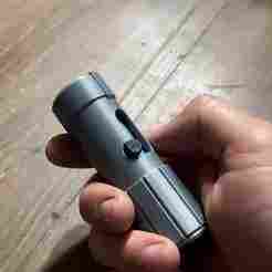 Babysaber lightsaber fidget toy clicker bolt action mechanism