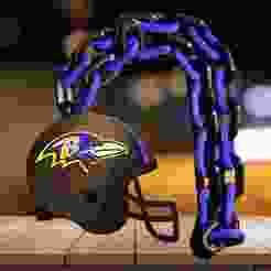Baltimore Ravens NFL Helmet Chain