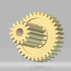 Blender gear 33 to 14 teeth  Diameter 21mm