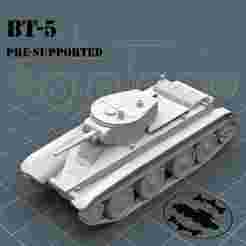 BT-5 - Light Tank - Presupported