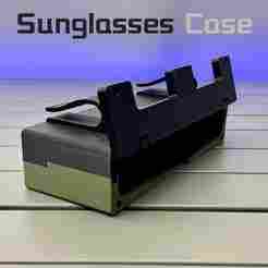 Car Visor Sunglasses Case