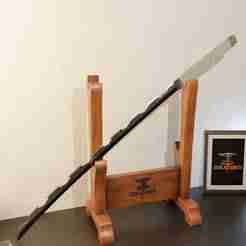 Demon Slayer Anime Inosuke Hashbiria Katana Sword Prop ( 1/1 Scale )