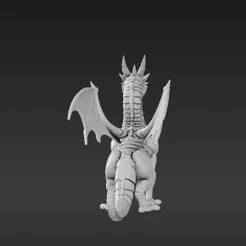 Flexi Dragon – 3D Printable Segmented Fantasy Dragon