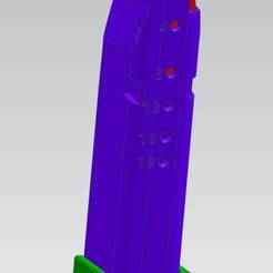 FMAG Glock double stack V2 FOR FROG ENGINEERING GBB PISTOLS, 23 & 19 rounds capacity