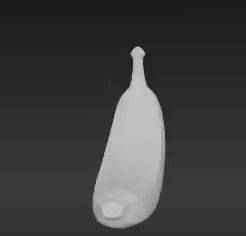 Fresh Banana Prop for Photography - Easy Print Tabletop Decoration