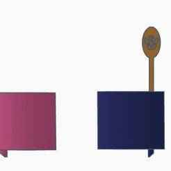 Funnel for glitter or glitter plus wand to assist