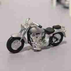 Harley-Davidson Fat Boy motorcycle 1/64