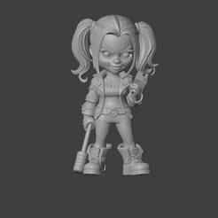 Harley Quinn miniature