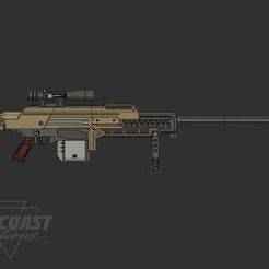 Helldivers APW-1 Anti-Material Rifle (Prop)