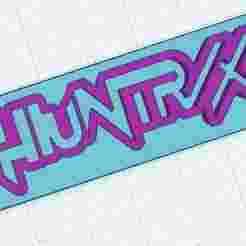 Huntrix keychain