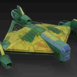 Justifier Cad Bane (x-wing scale)