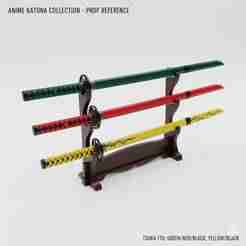Katana Display - 3 Swords