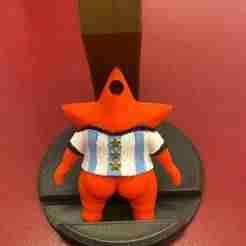 Key ring Argentinean Starfish mdq / La 4ta 3 stars - Conicet Starfish