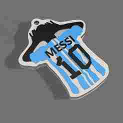 Key ring Messi Topo Gigio Argentina