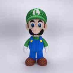 Luigi - Knitted - Crochet - Multipart