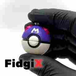 Master Ball Pokeball Switch Fidget
