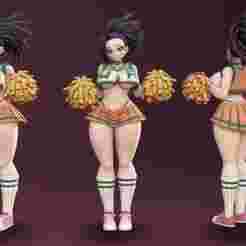 Momo Yaoyorozu Cheerleader
