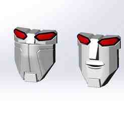 MP-52 Starscream Skywarp Thundercracker Face Battle Mask
